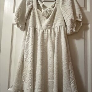 Free People White Mini Dress